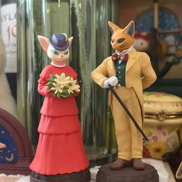 [BUNJANG] Studio Ghibli The Cat Returns Baron & Louise Figure Set / 지브리 고전 귀를기울이면 바론 루이제 피규어 세트