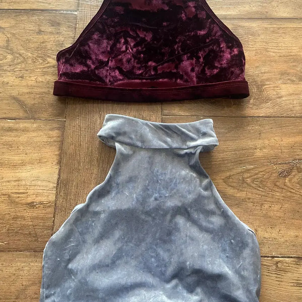 [BUNJANG] Velvet Polewear Top Set / 폴웨워 팝니다 !!