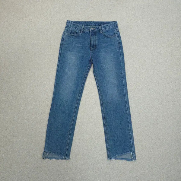 [BUNJANG] SNAIN Women's Straight Denim Jeans / (S)NAIN 여성 스트레이트 데님 청바지