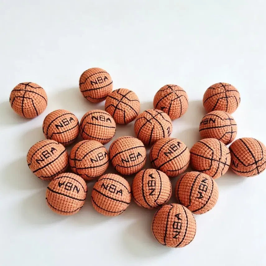 [BUNJANG] Knitted Basketball Set (20 Count) / 재고정리20개일괄/뜨개질 농구공