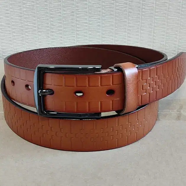 [BUNJANG] New Genuine Leather Belt / 새상품 레더벨트 가죽 청바지 정장 벨트 허리띠