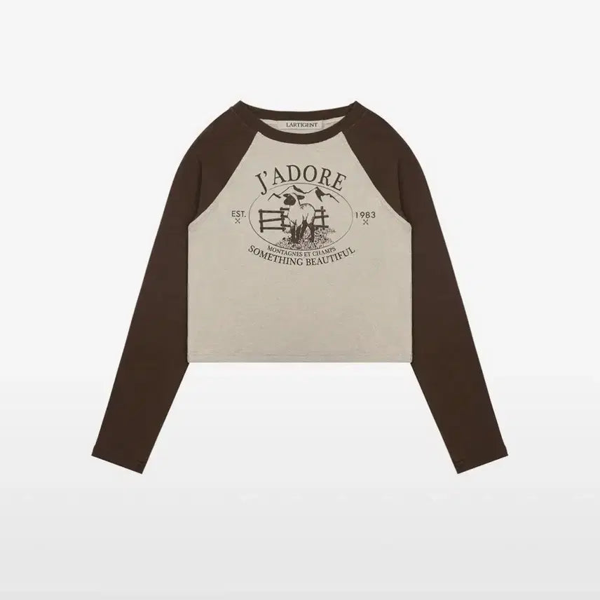 [BUNJANG] Latizen Raglan Long Sleeve T-Shirt / 라티젠 나그랑 롱슬리브