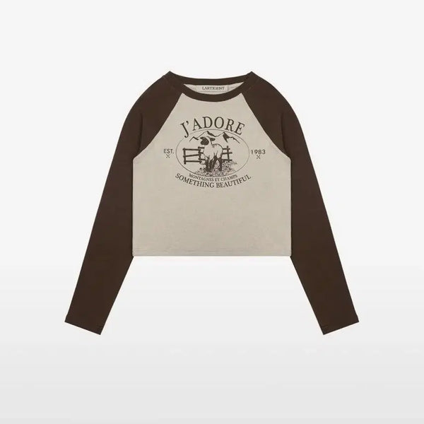 [BUNJANG] Latizen Raglan Long Sleeve T-Shirt / 라티젠 나그랑 롱슬리브