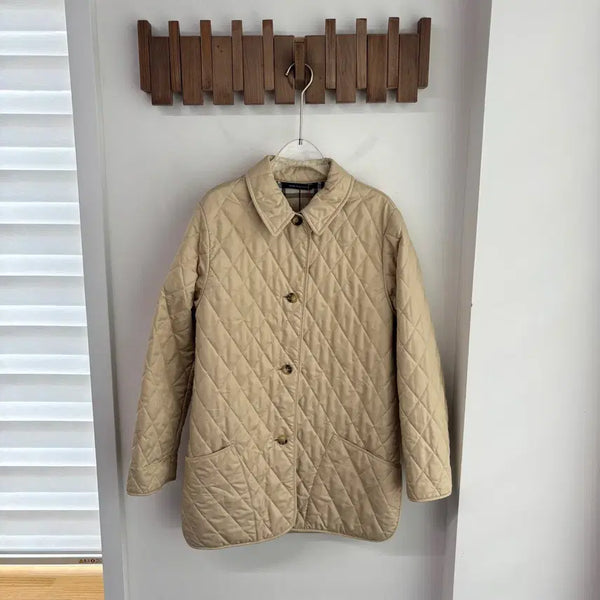 [BUNJANG] Burberry Nova Check Quilted Jacket / 버버리 노바체크 퀼팅 자켓