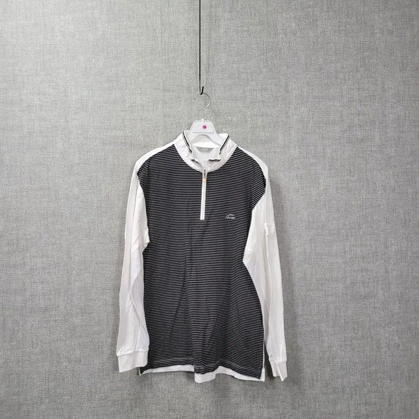 [BUNJANG] Pantone Half-Zip T-shirt Size 100 / ㄹ1094 팬턴 반집티 100