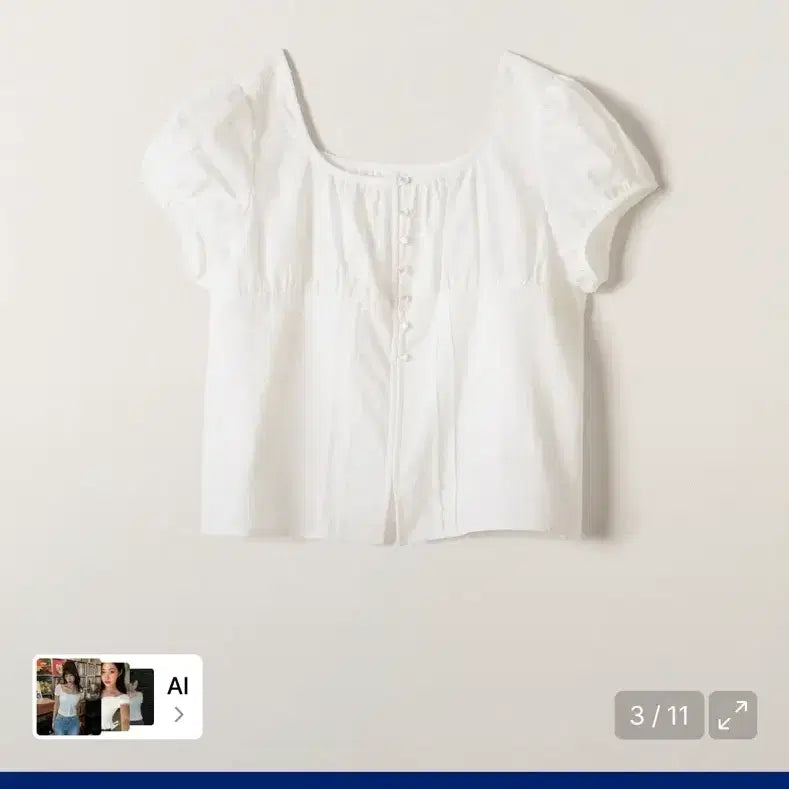 [BUNJANG] Tudment Blouse / 튜드먼트 블라우스