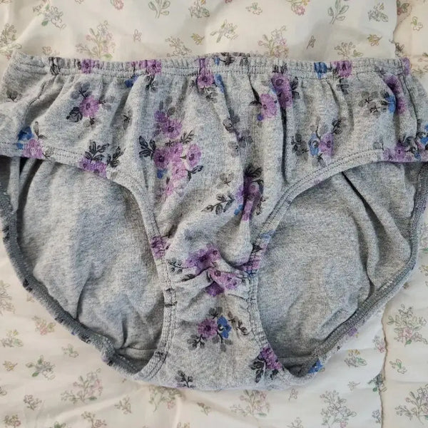 [BUNJANG] Floral Pattern Women's Underwear (Used) / 꽃무늬 여성팬티-중고