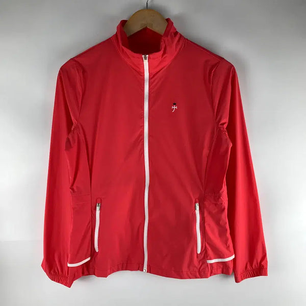 [BUNJANG] Castelbajac Red Lightweight Transitional Windbreaker Size 95 / 까스텔바작 레드 경량 간절기 바람막이 95 .260921