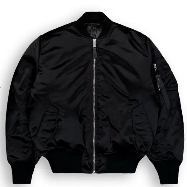 [BUNJANG] Alpha Industries Black Label MA-1 Base Flight Jacket / 알파인더스트리 블랙라벨 MA-1 BASE FLIGHT JACKET 2XL 새제품