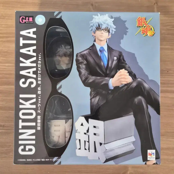 [BUNJANG] Gintama Gintoki Formal Suit Figure / 은혼 gem 긴토키 안경 정장 피규어
