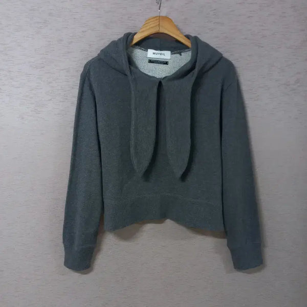 [BUNJANG] MUVEIL Grey Hoodie Spring/Fall / B9-22/MUVEIL 그레이 후드티 봄가을