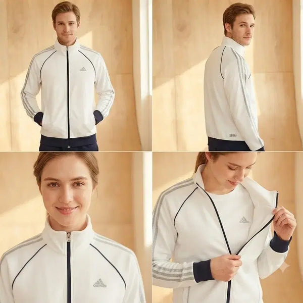 [BUNJANG] Adidas Silver Track Jacket (Unisex 95) / (택포)아디다스 실버 져지 공용 95