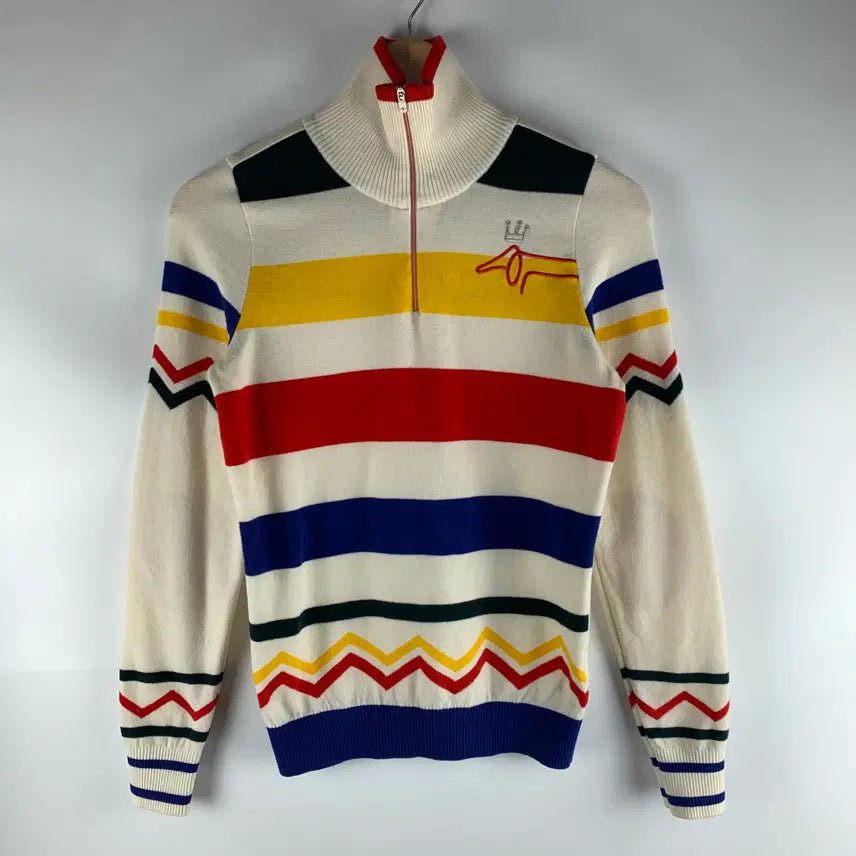 [BUNJANG] Louis Castel Wool Blend Half-Zip Knit / 루이까스텔 울블렌딩 반집업 니트 90 .260921