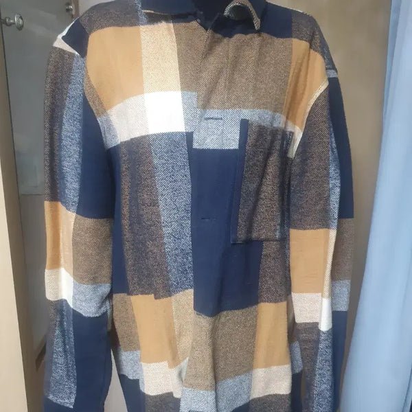 [BUNJANG] COS Check Pattern Windbreaker Jacket (Size L) / 코스 바람막이 자켓