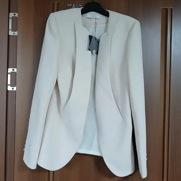 [BUNJANG] The I's BABARA Ivory Jacket Size 55 / 새상품 더아이잗바바 아이보리 자켓 55