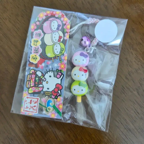 [BUNJANG] Classic Kitty Dango Kitty Strap New / 고전키티스트랩 당고키티 새제품