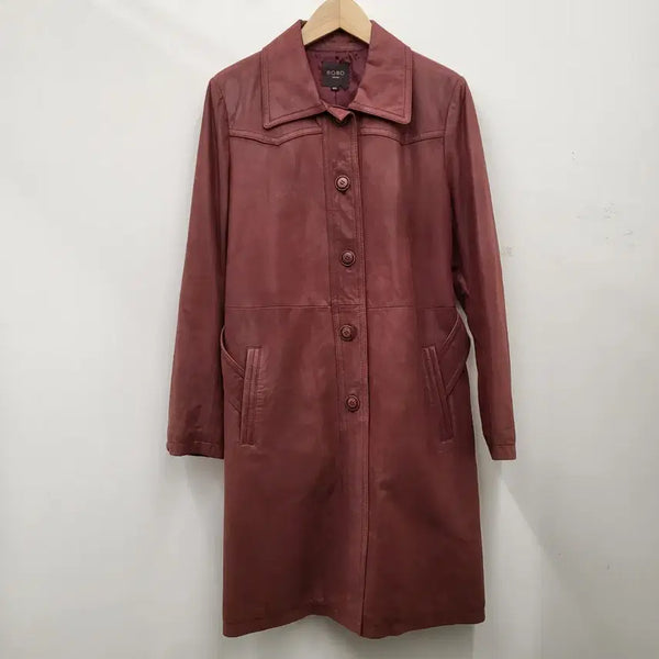 [BUNJANG] Robo Suede Lambskin Coat / 로보 스웨이드 양가죽 코트
