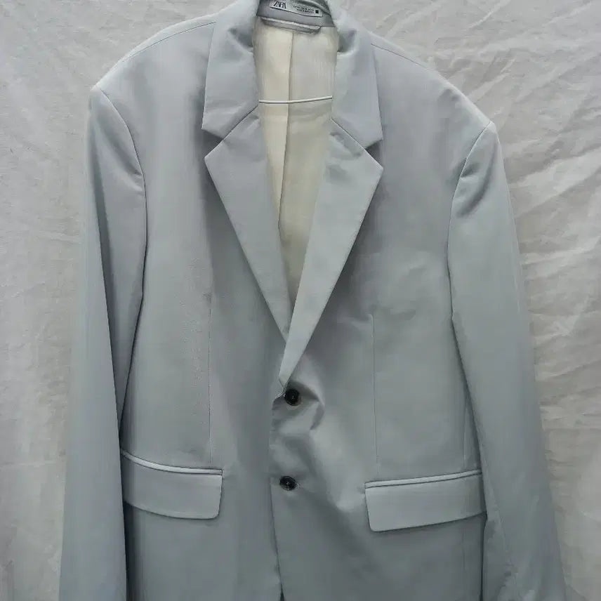 [BUNJANG] ZARA Light Blue Jacket Men's 105 / ZARA 라이트 블루 자켓 남105