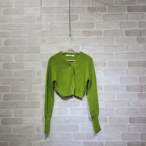 [BUNJANG] Cropped Cardigan Size 55 / ㅎ2715 크롭 가디건 55