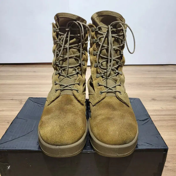 [BUNJANG] Khaki Suede Desert Boots / 사막화