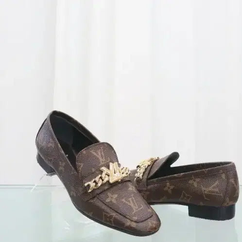 [BUNJANG] Louis Vuitton Monogram Loafers 1A4XCY / 루이비통 모노그램 로퍼 1a4xcy