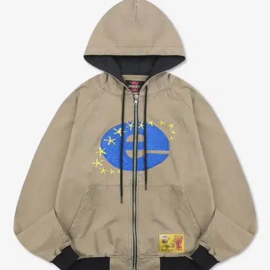 [BUNJANG] Glack GJ110 Crack Explorer Work Hooded Zip-Up / 글랙 GJ110 크랙 익스플로러 워크 후드 집업