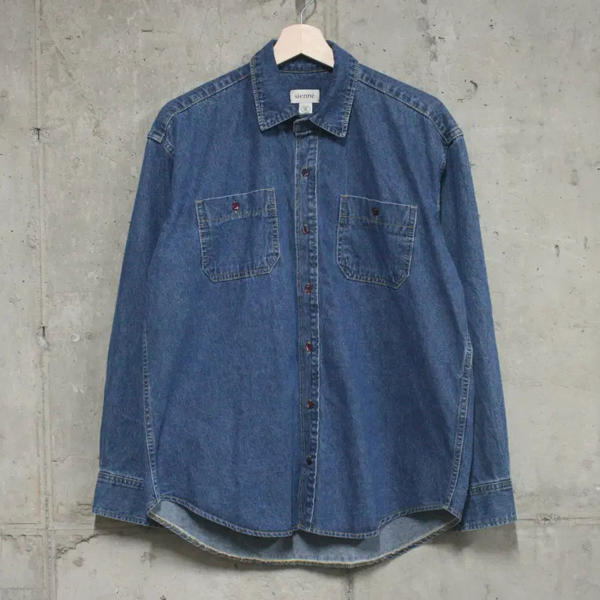 [BUNJANG] Sienne Denim Shirt / 시엔느 데님 셔츠