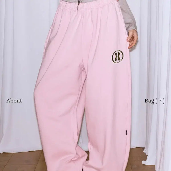 [BUNJANG] The Mysterious Hotel H Logo Basic Wide Pants / 더미스테리어스호텔 H LOGO BASIC WIDE PT