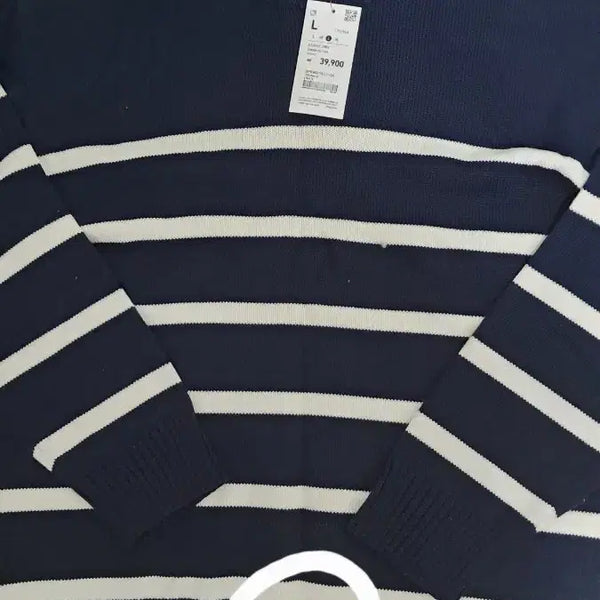 [BUNJANG] SPAO Striped Sweater / 스파오 스트라이프 스웨터
