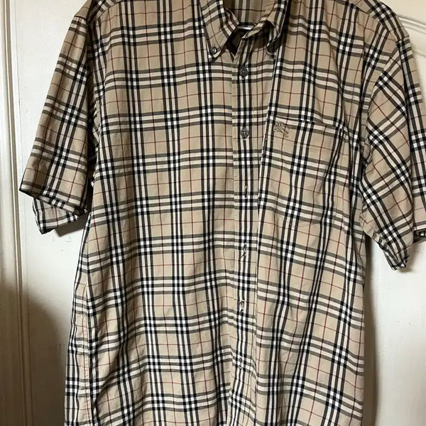 [BUNJANG] Burberry Check Shirt - Size M / 버버리 체크 셔츠 M 사이즈