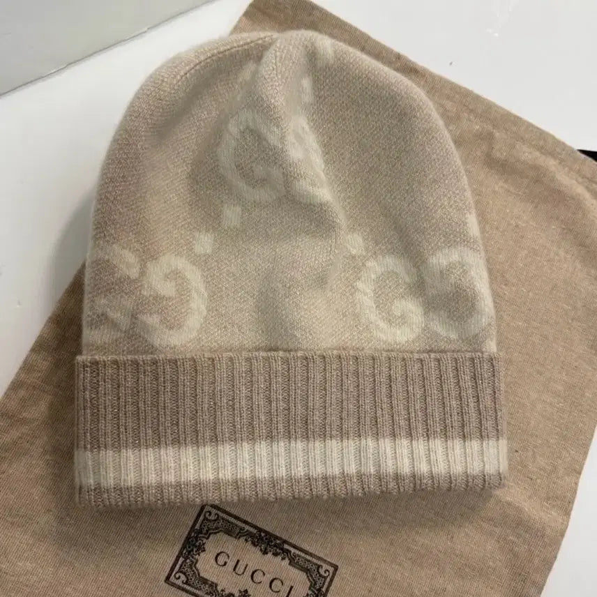 [BUNJANG] Gucci Wool Beanie Hat - Size M / 구찌 비니 모자  gucci