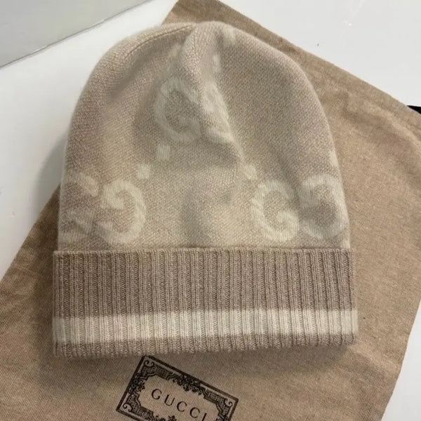 [BUNJANG] Gucci Wool Beanie Hat - Size M / 구찌 비니 모자  gucci