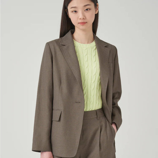 [BUNJANG] Beanpole Brown Transitional Jacket / 빈폴 브라운 간절기 자켓