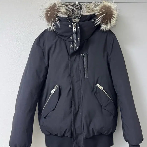 [BUNJANG] Mckage Dixon Silver Padded Jacket / 맥케이지 딕슨 실버 패딩