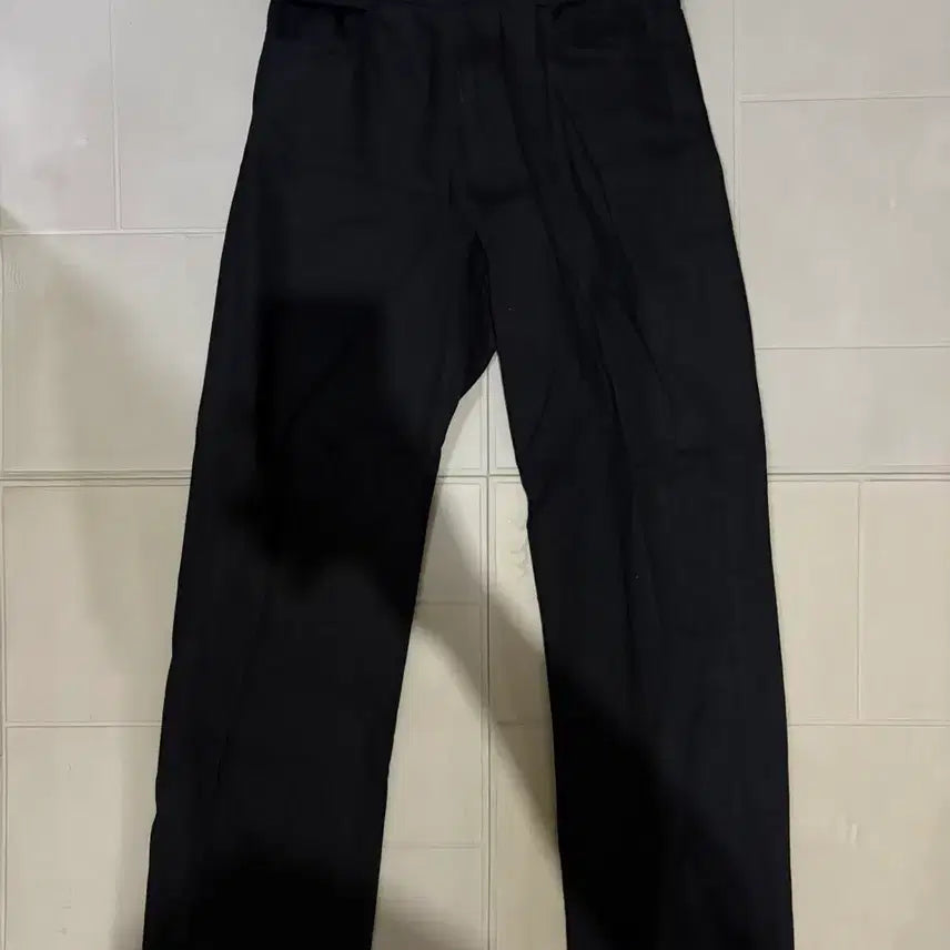 [BUNJANG] Cotton Pants L Black / 코튼 팬츠 L