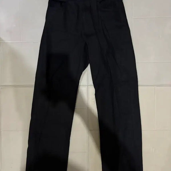 [BUNJANG] Cotton Pants L Black / 코튼 팬츠 L