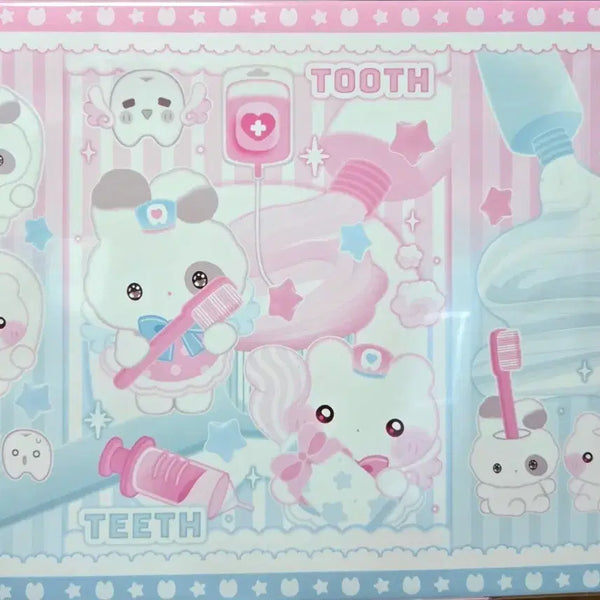 [BUNJANG] Bunny Salt Wrapping Paper 50 Sheets / [포용]바니 소금 양치 랩핑지 50장