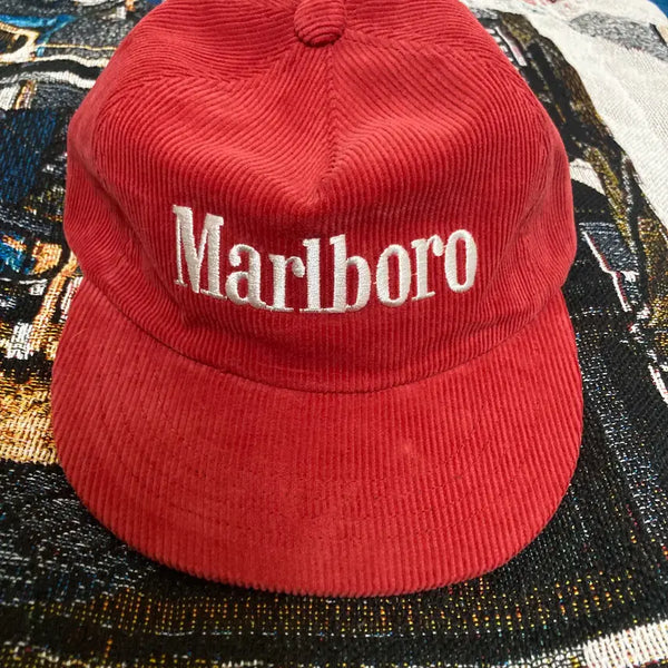 [BUNJANG] Marlboro Red Corduroy Hat / 말보루레드 코듀로이모자