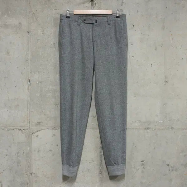 [BUNJANG] Ring Jacket Wool Jogger Pants / 링자켓 울 조거팬츠