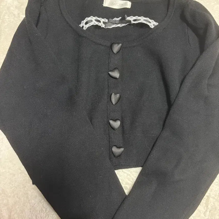 [BUNJANG] Pium Lace Knit Top / 피움 레이스 니트 탑