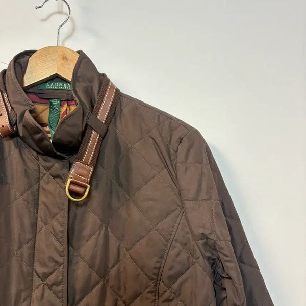 [BUNJANG] Polo Ralph Lauren Quilted Jacket Brown / 로렌 폴로 랄프로렌 퀼팅 자켓 브라운