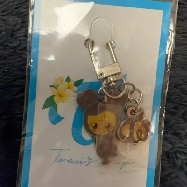 [BUNJANG] Twice Sana Human Saburi Keyring / twice 트와이스 사나 인간형 사부리 키링