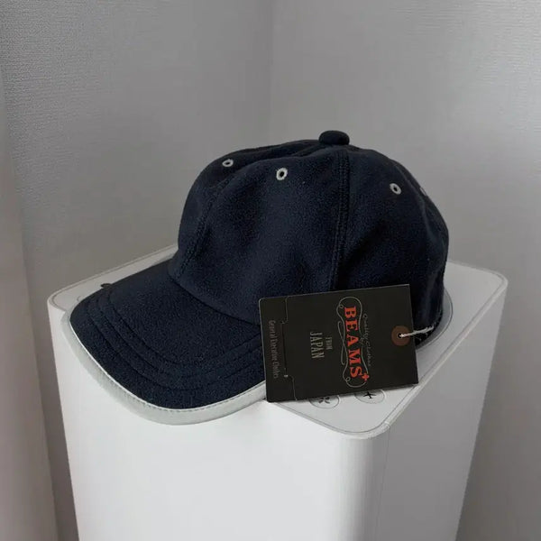 [BUNJANG] Beams Plus x HIP Collaboration Fleece Cap Navy / 빔즈 플러스 X hip 콜라보 플리스 캡 (택 새상품)