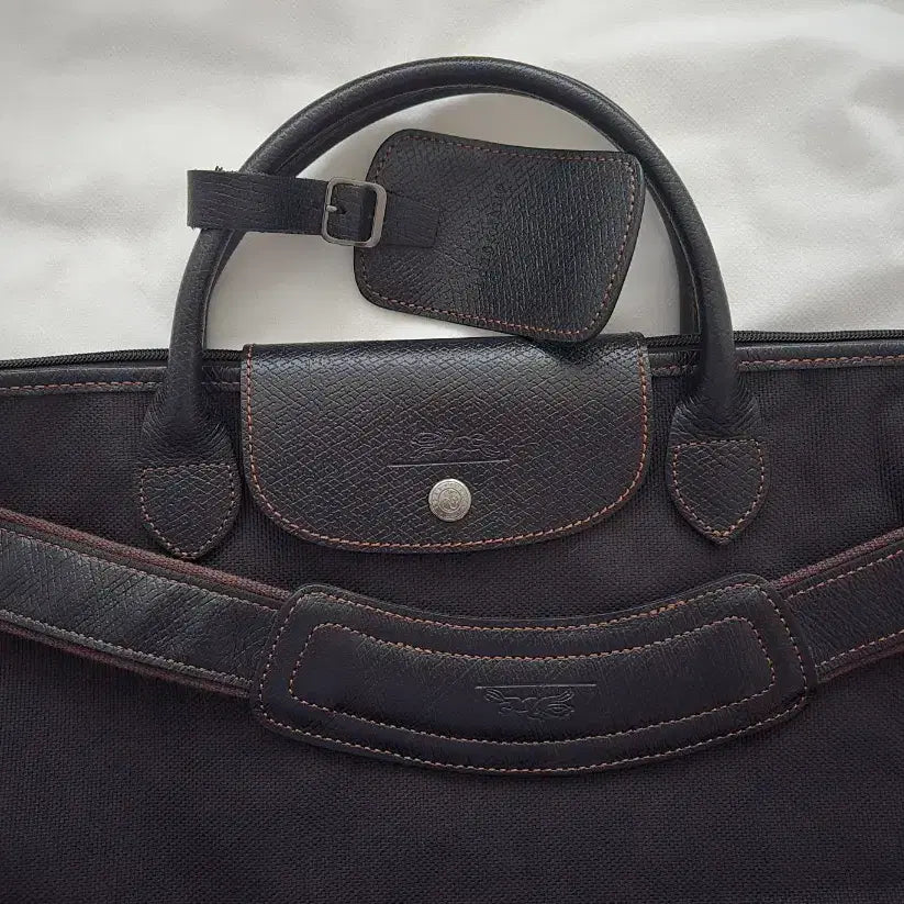 [BUNJANG] Longchamp Black Large Travel Bag / 롱샴