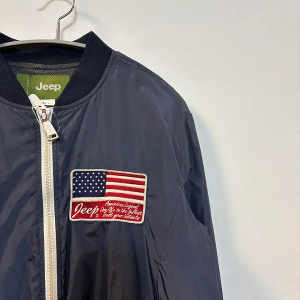 [BUNJANG] Jeep Windbreaker Navy M / 지프 바람막이 네이비 M