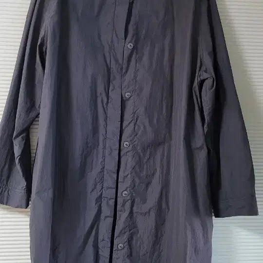 [BUNJANG] Gray Shirt-Style Coat / 셔츠 그레이 코트