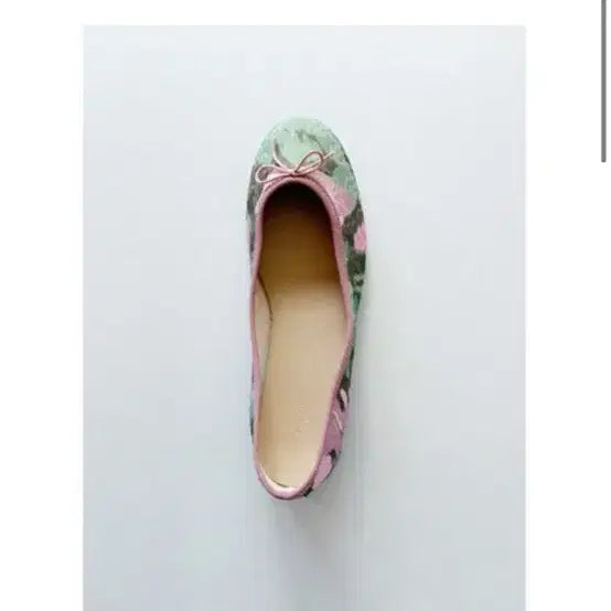 [BUNJANG] Floral Pattern Flat Shoes - Size 250 / 콩나무 플랫 250 팝니다
