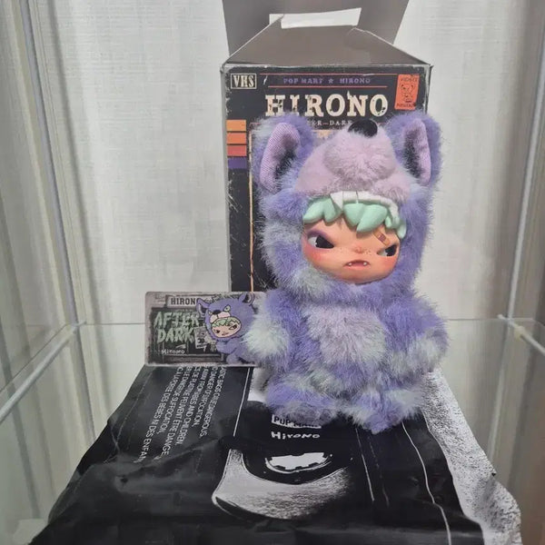 [BUNJANG] Pop Mart Hirono After Dark Off Script Plush / (정품) 팝마트 히로노 애프터 다크 Off Script 인형