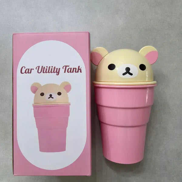 [BUNJANG] Rilakkuma Korilakkuma Multi-Purpose Storage Cup / 코리락쿠마 다용도 보관 컵