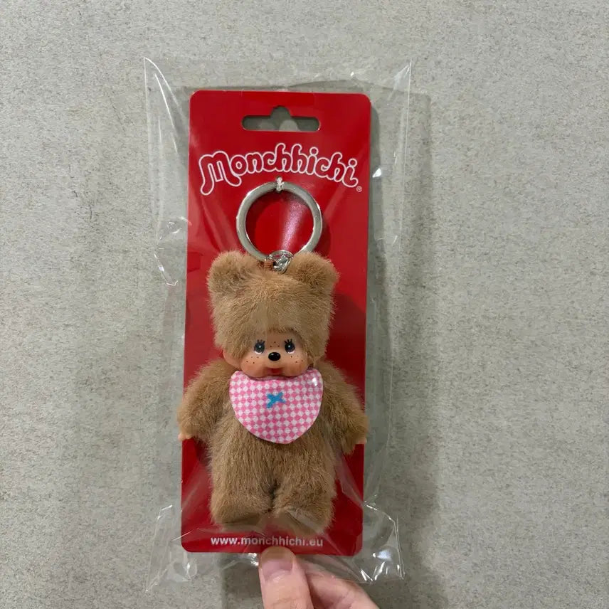 [BUNJANG] Bear Chi-Chi Monchhichi Keyring / 새상품 베어치치 몬치치키링